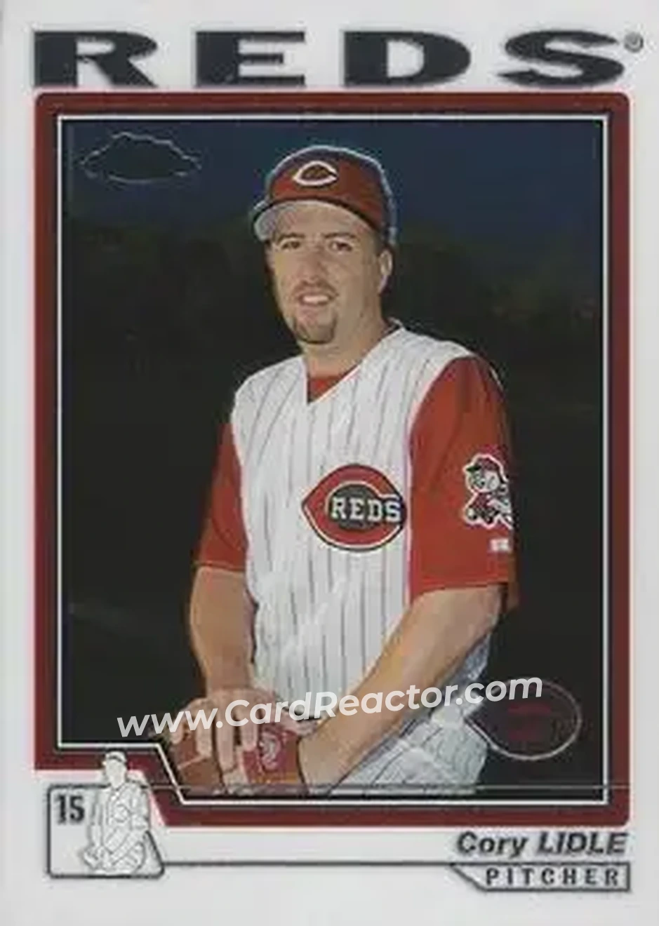 2004 Topps Chrome #282 - Cory Lidle - Cincinnati Reds - Front