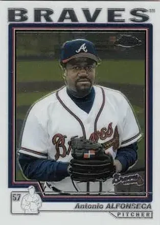 2004 Topps Chrome #288 - Antonio Alfonseca - Atlanta Braves