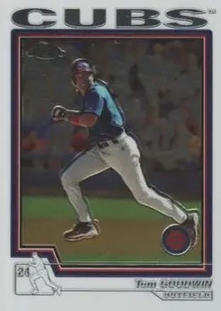 2004 Topps Chrome #289 - Tom Goodwin - Chicago Cubs