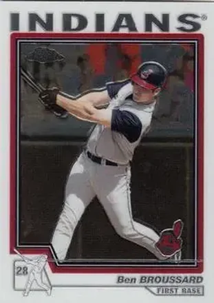 2004 Topps Chrome #292 - Ben Broussard - Cleveland Indians