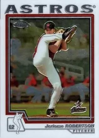 2004 Topps Chrome #296 - Jeriome Robertson - Houston Astros