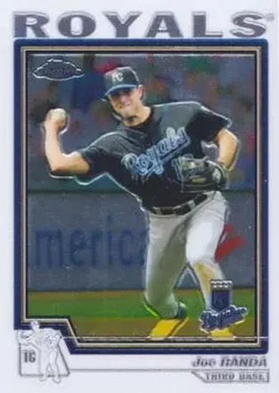2004 Topps Chrome #298 - Joe Randa - Kansas City Royals