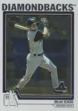 2004 Topps Chrome #308 - Matt Kata - Arizona Diamondbacks