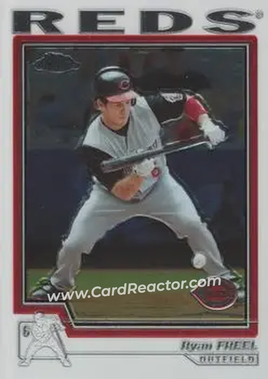2004 Topps Chrome #313 - Ryan Freel - Cincinnati Reds - Front