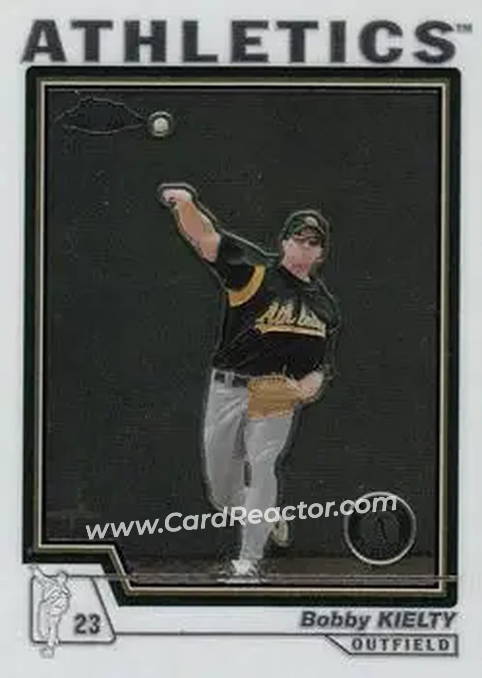 2004 Topps Chrome #326 - Bobby Kielty - Oakland Athletics - Front