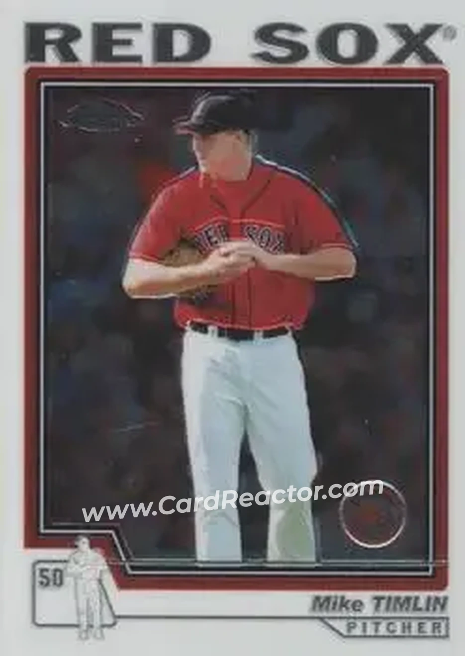 2004 Topps Chrome #331 - Mike Timlin - Boston Red Sox - Front