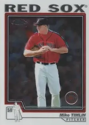 2004 Topps Chrome #331 - Mike Timlin - Boston Red Sox
