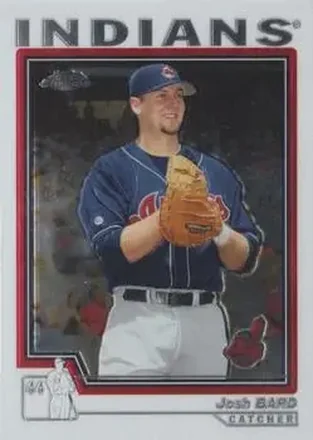 2004 Topps Chrome #345 - Josh Bard - Cleveland Indians