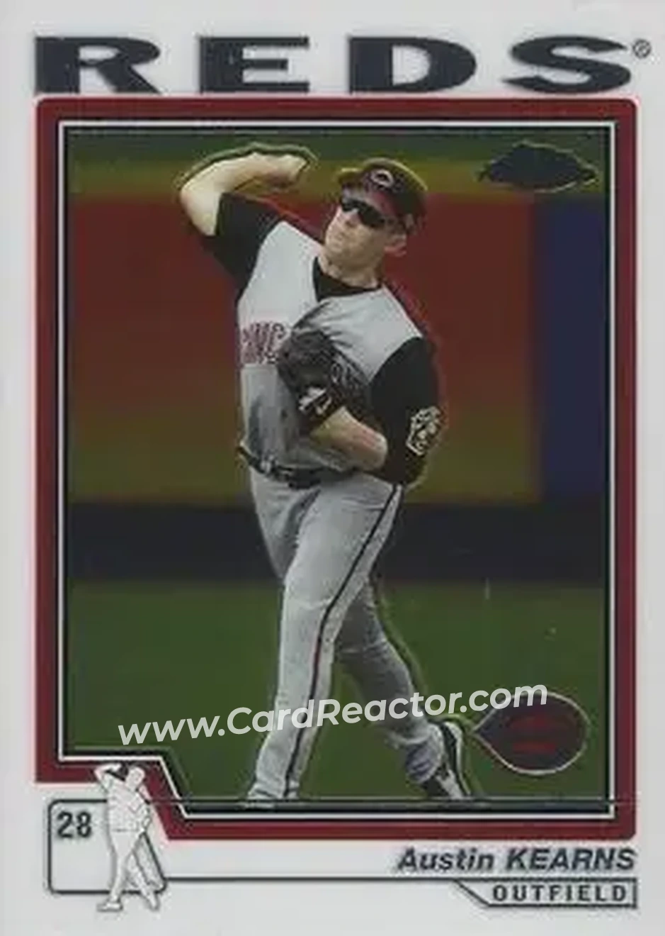 2004 Topps Chrome #346 - Austin Kearns - Cincinnati Reds - Front