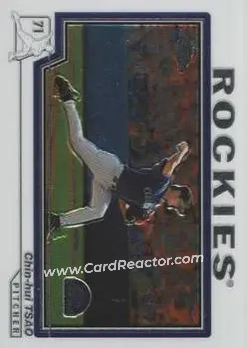 2004 Topps Chrome #347 - Chin-Hui Tsao - Colorado Rockies - Front