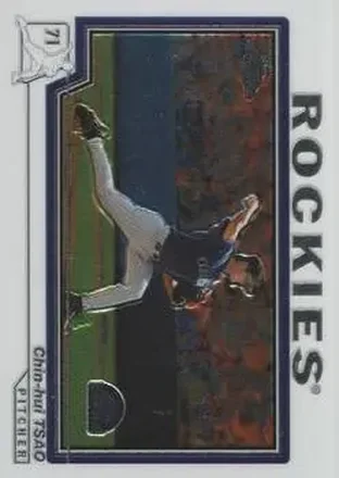 2004 Topps Chrome #347 - Chin-Hui Tsao - Colorado Rockies