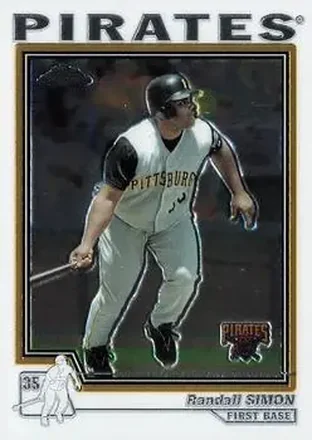 2004 Topps Chrome #356 - Randall Simon - Pittsburgh Pirates