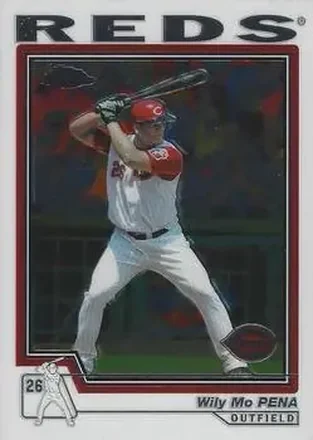 2004 Topps Chrome #357 - Wily Mo Pena - Cincinnati Reds
