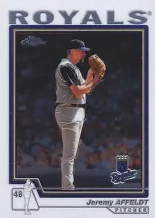 2004 Topps Chrome #376 - Jeremy Affeldt - Kansas City Royals