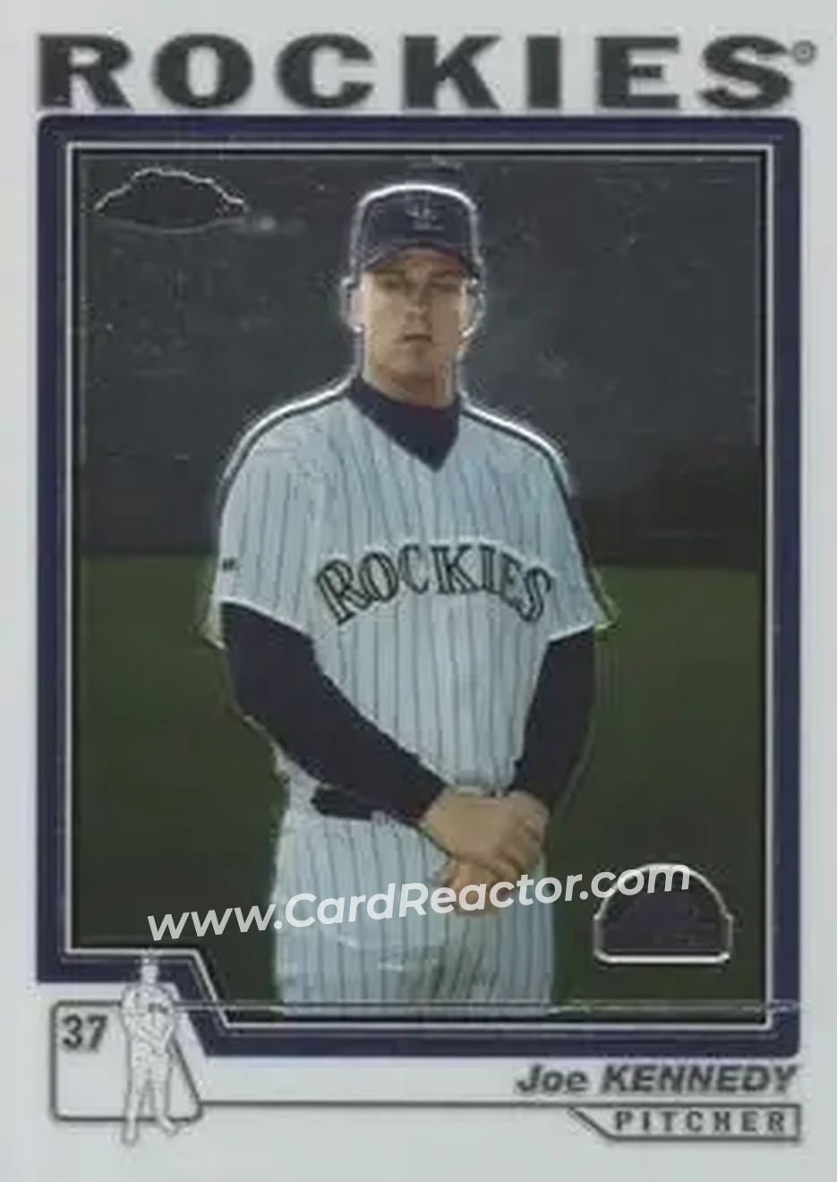 2004 Topps Chrome #395 - Joe Kennedy - Colorado Rockies - Front