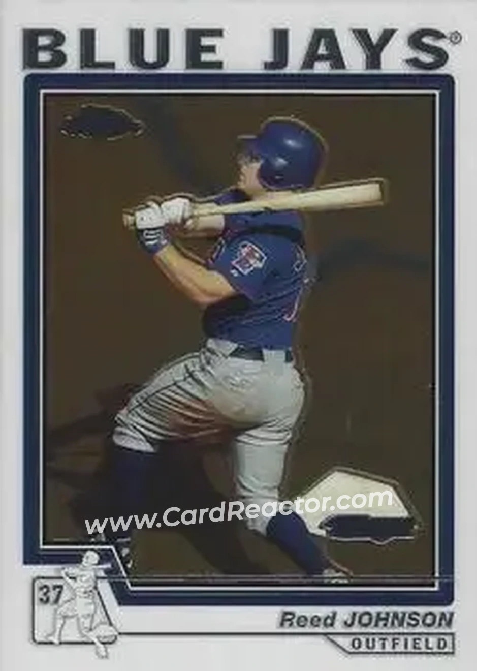2004 Topps Chrome #396 - Reed Johnson - Toronto Blue Jays - Front