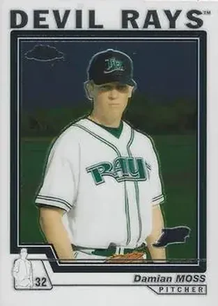 2004 Topps Chrome #398 - Damian Moss - Tampa Bay Devil Rays