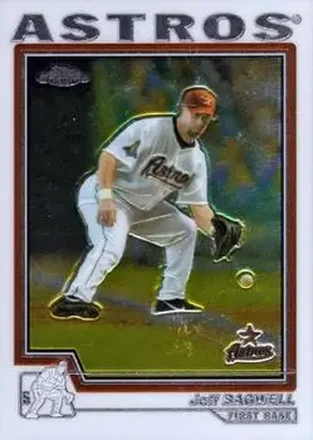 2004 Topps Chrome #438 - Jeff Bagwell - Houston Astros