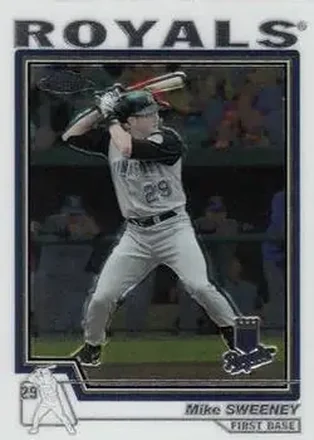 2004 Topps Chrome #410 - Mike Sweeney - Kansas City Royals