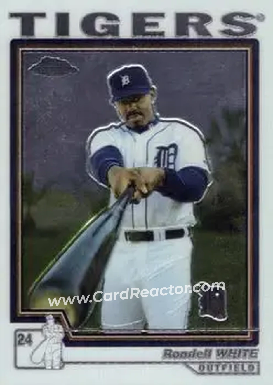 2004 Topps Chrome #414 - Rondell White - Detroit Tigers - Front