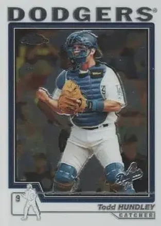 2004 Topps Chrome #415 - Todd Hundley - Los Angeles Dodgers