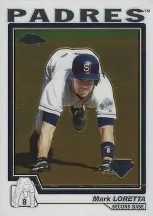 2004 Topps Chrome #421 - Mark Loretta - San Diego Padres