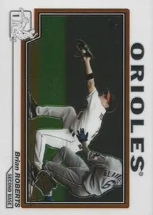 2004 Topps Chrome #432 - Brian Roberts - Baltimore Orioles
