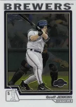2004 Topps Chrome #441 - Geoff Jenkins - Milwaukee Brewers