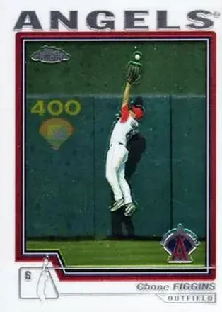 2004 Topps Chrome #452 - Chone Figgins - Anaheim Angels