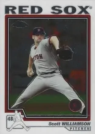 2004 Topps Chrome #454 - Scott Williamson - Boston Red Sox