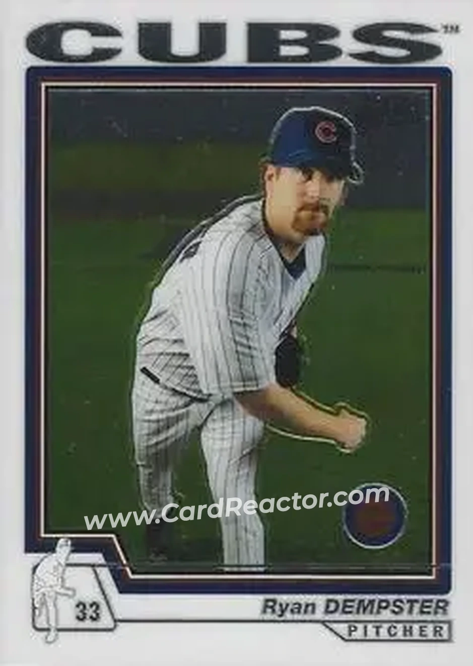 2004 Topps Chrome #457 - Ryan Dempster - Chicago Cubs - Front 2004 Topps Chrome #457 - Ryan Dempster - Chicago Cubs - Front