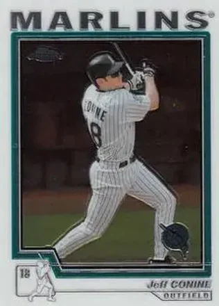 2004 Topps Chrome #460 - Jeff Conine - Florida Marlins