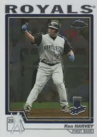 2004 Topps Chrome #462 - Ken Harvey - Kansas City Royals