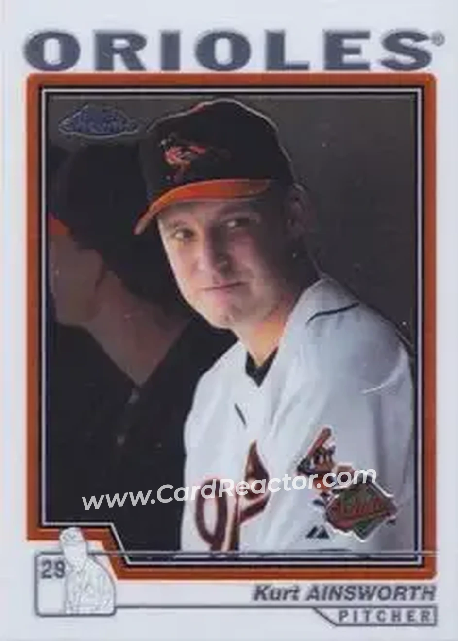 2004 Topps Chrome #404 - Kurt Ainsworth - Baltimore Orioles - Front