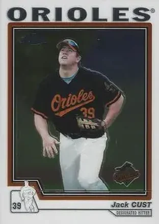 2004 Topps Chrome #409 - Jack Cust - Baltimore Orioles