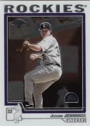 2004 Topps Chrome #413 - Jason Jennings - Colorado Rockies