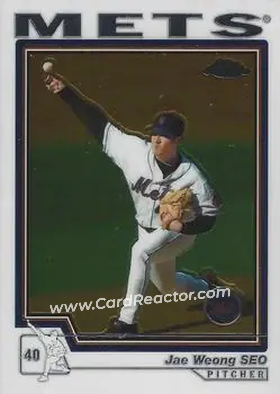 2004 Topps Chrome #417 - Jae Seo - New York Mets - Front