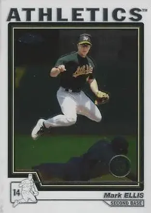 2004 Topps Chrome #419 - Mark Ellis - Oakland Athletics