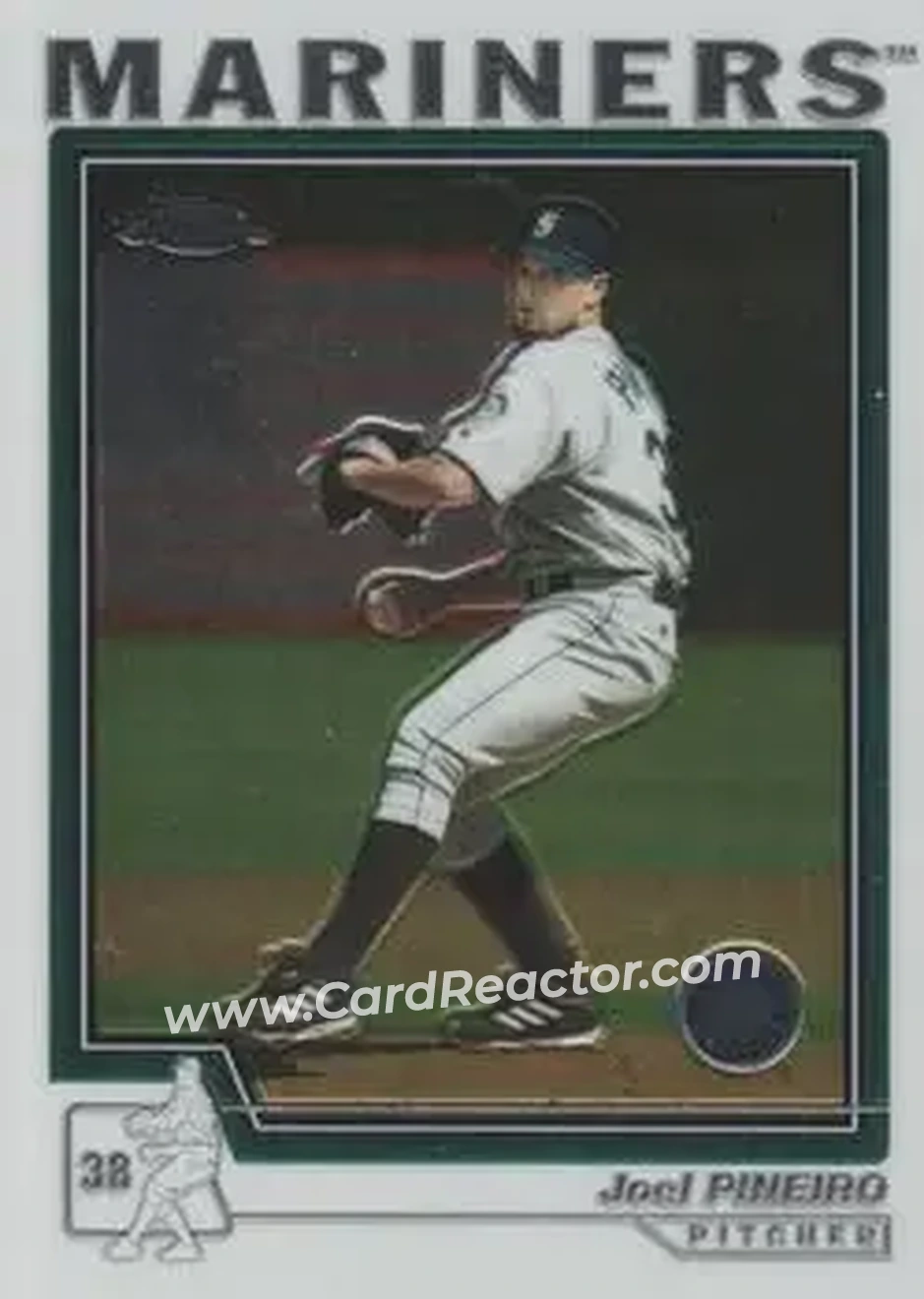 2004 Topps Chrome #423 - Joel Pineiro - Seattle Mariners - Front