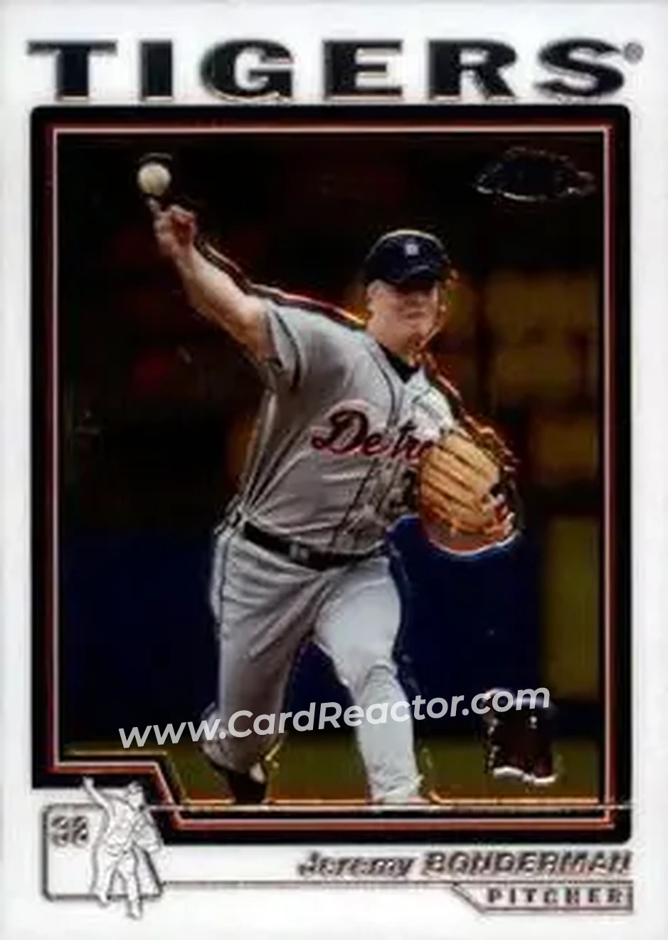 2004 Topps Chrome #425 - Jeremy Bonderman - Detroit Tigers - Front