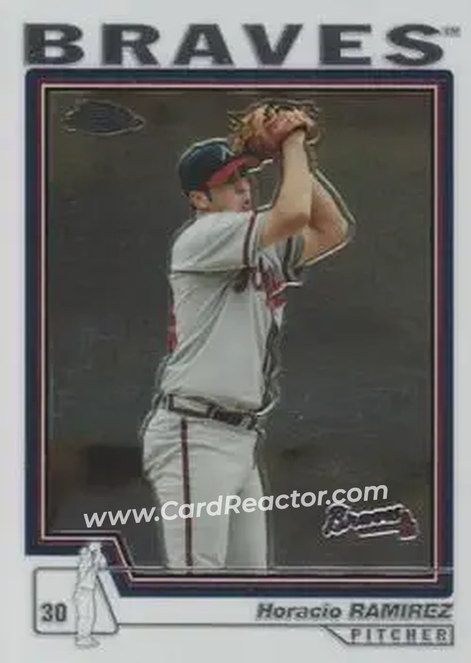 2004 Topps Chrome #431 - Horacio Ramirez - Atlanta Braves - Front