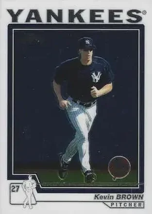 2004 Topps Chrome #433 - Kevin Brown - New York Yankees