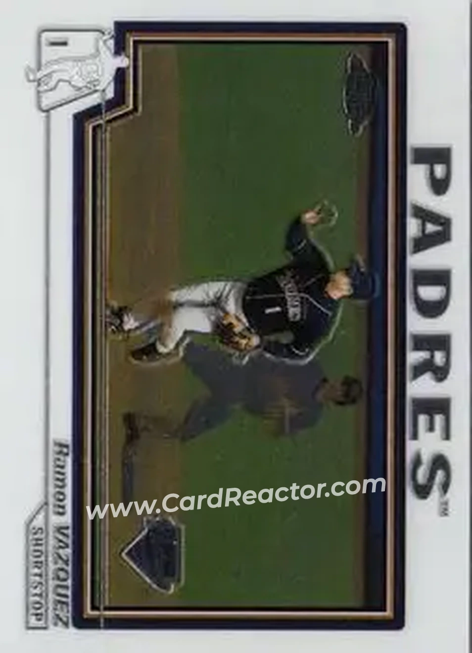 2004 Topps Chrome #435 - Ramon Vazquez - San Diego Padres - Front