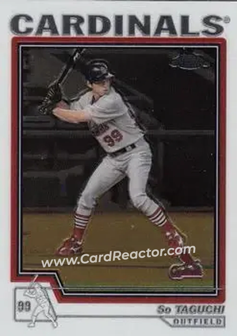 2004 Topps Chrome #449 - So Taguchi - St. Louis Cardinals - Front