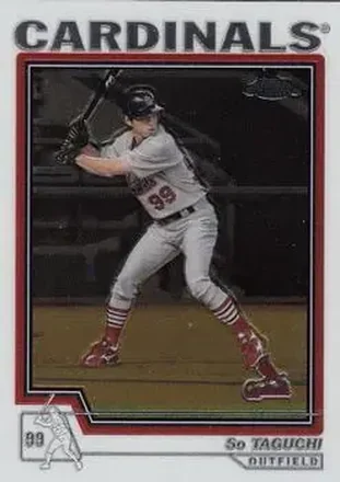 2004 Topps Chrome #449 - So Taguchi - St. Louis Cardinals