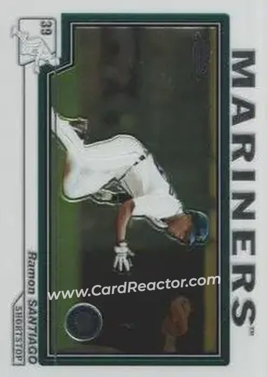 2004 Topps Chrome #459 - Ramon Santiago - Seattle Mariners - Front