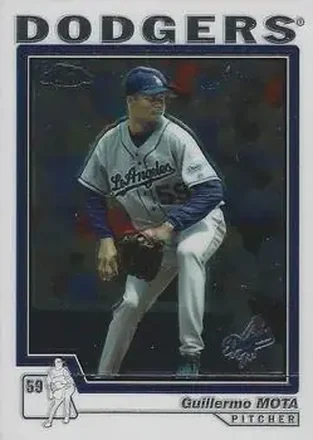 2004 Topps Chrome #463 - Guillermo Mota - Los Angeles Dodgers