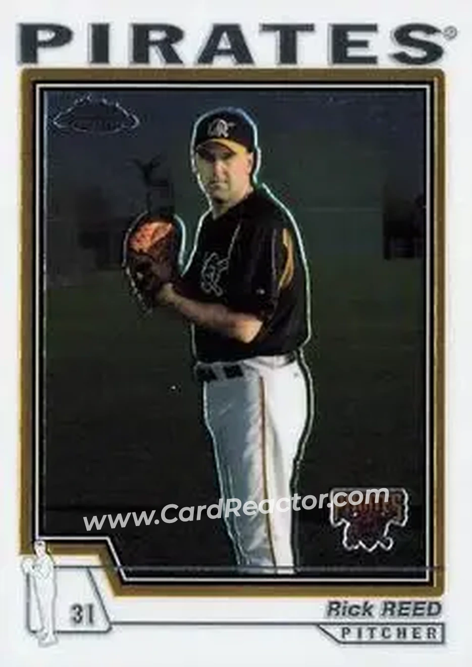 2004 Topps Chrome #464 - Rick Reed - Pittsburgh Pirates - Front