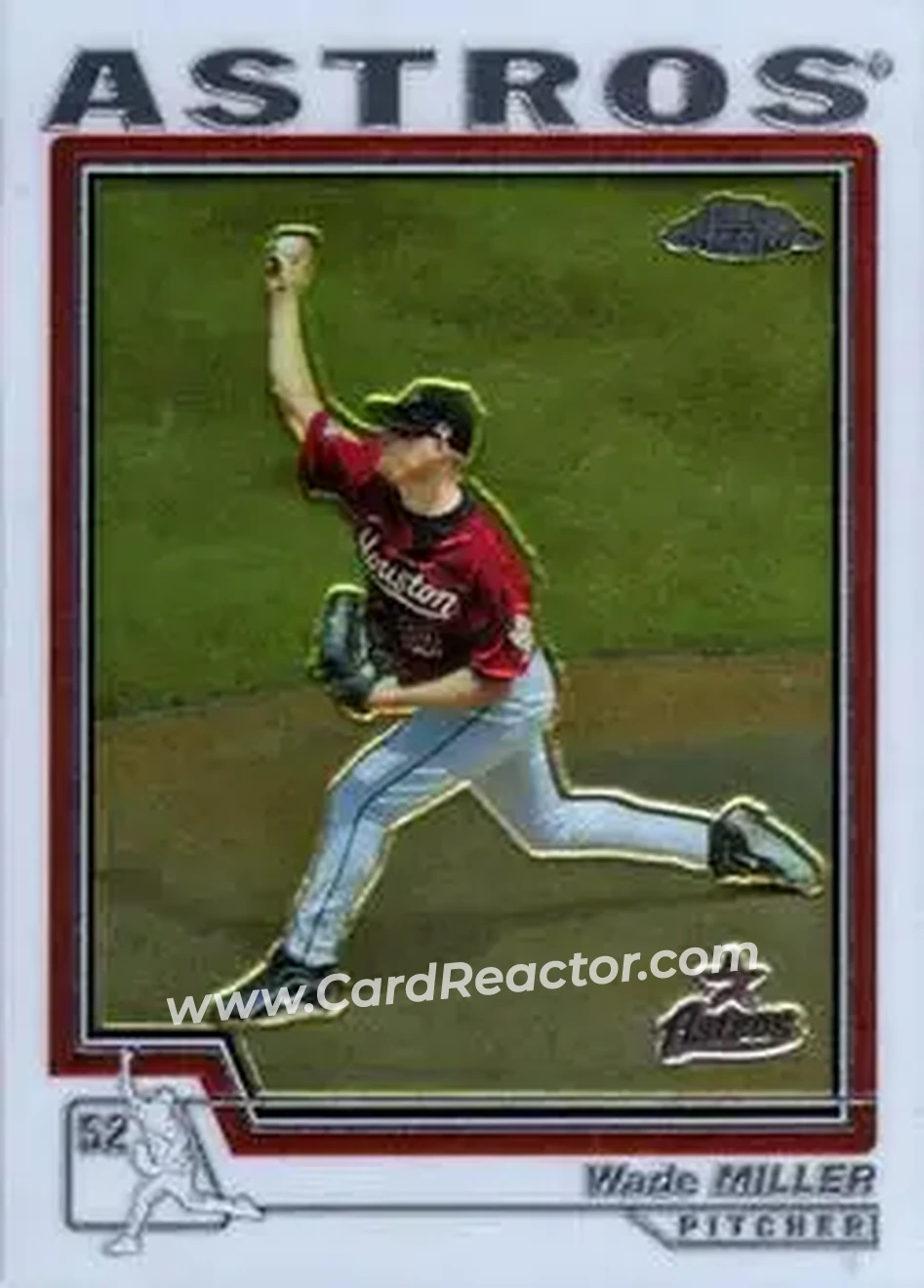 2004 Topps Chrome #466 - Wade Miller - Houston Astros - Front