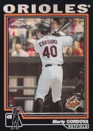 2004 Topps Chrome feature card